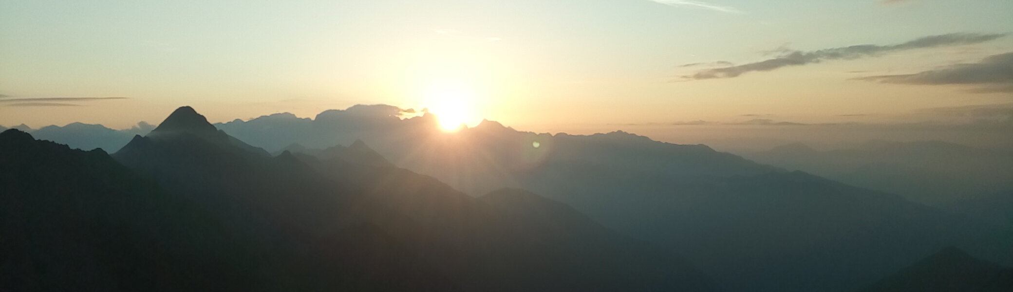 Sonnenuntergang am Rifugio Alto | © Peter Mandler